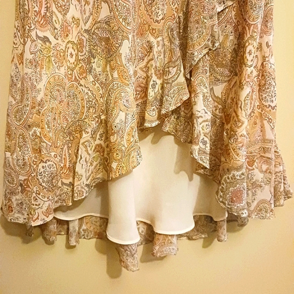 SPIEGEL 100% Silk Paisley Print Dress - Picture 3 of 5